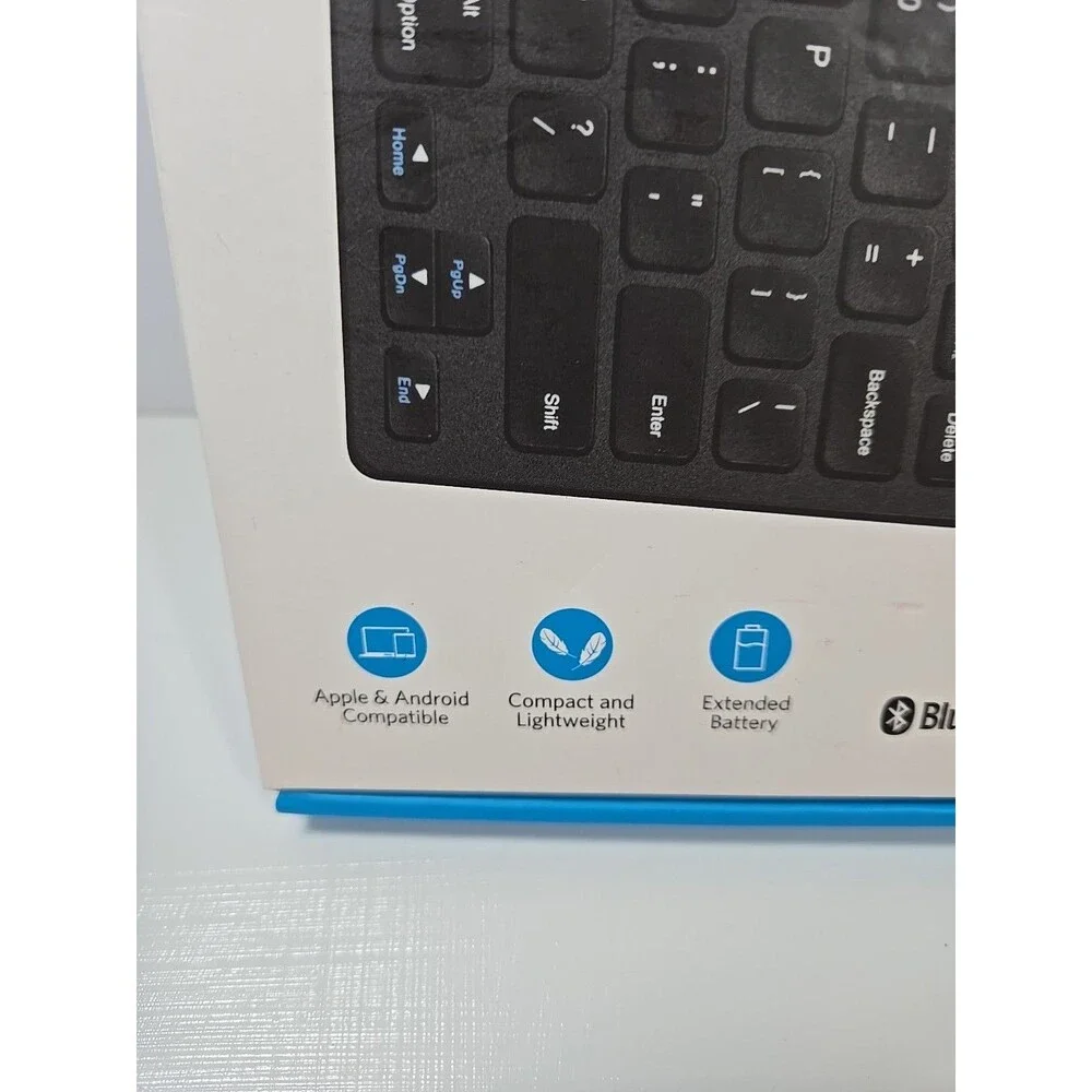 Anker Wireless Bluetooth Keyboard Ultra Slim for iOS Mac Android PC Sealed New
